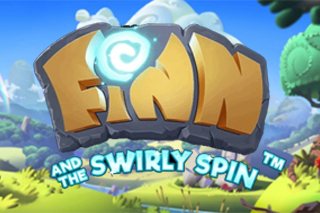 Finn and the Swirly Spin Slot logo