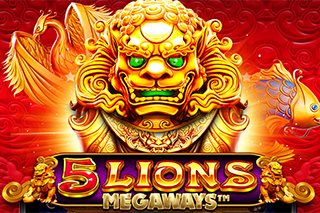 5 Lions Megaways Slot logo